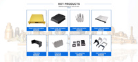 Fabrication sur mesure de châssis en tôle pour serveur 19 pouces 1U2U3U, boîtier d'amplificateur, châssis d'instrument électronique