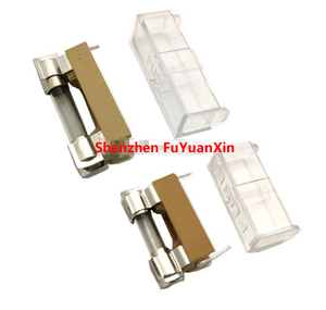 250V 5*20mm זכוכית נתיך בעל שקוף מחזיק עם כיסוי שקוף נתיך בלוקים ביטוח כותרת 20A 15A 10A 9A - Product Image 3