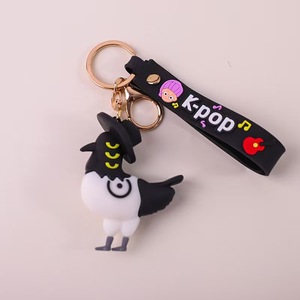 Toptan Kpop Figür <span class=keywords><strong>3D</strong></span> PVC Çift Taraflı Desenli Karikatür Anahtarlık Anime Anahtar Aksesuarı - Product Image 6