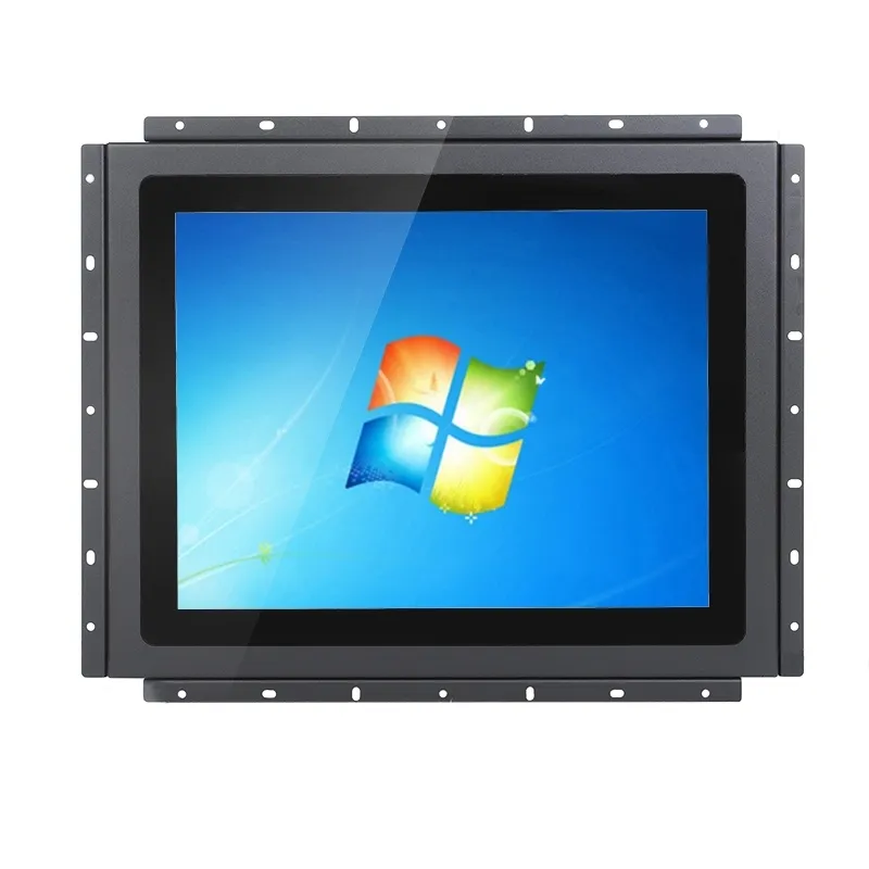 BIAOPAI 12,1 Zoll günstig ultra breit IP65 wasserdicht hochauflösender LCD-Touchscreen industrieller PC