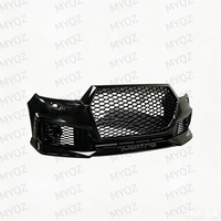 Nouveau kit carrosserie style RSQ7 pour Audi Q7 Série 4M 4MB 2015-2019 – Amélioration pare-chocs avant, calandre nid d'abeille, fixation universelle par boulons