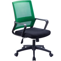Tissu en maille de haute qualité, chaise de bureau ergonomique, chaise rotative, maille