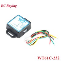 WT901C 61C RS485 232 TTL 6-9 Axes Capteur IMU Angle d'inclinaison Pas de roulis Accélération de lacet Gyroscope Magnétomètre MPU9250 6050