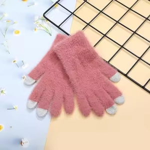 GLK121 Vente en gros Gants en tricot chauds d'hiver pour femmes à la mode - Product Image 1