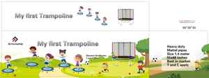 Trampolín Resistente para Exteriores con Red de Seguridad, Trampolín Grande para Niños y Adultos Disponible a un Precio Razonable - Product Image 5