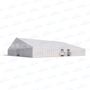 Carpa Industrial Celta de Aluminio Rectangular, Fácil de Montar, para Ferias Comerciales - Product Image 1