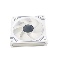 OEM Infinity Miroir Blanc 120mm ARGB Boîtier PC Ventilateurs de refroidissement Kit de blocs de construction d'usine pour ordinateur Performances optimales Élégant