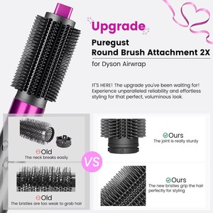 Accessoire de coiffage compatible avec DYSN HS01 HS05 HS08, meilleure qualité, accessoire de bouclage circulaire volumisant de 3,3 pouces <span class=keywords><strong>pour</strong></span> <span class=keywords><strong>cheveux</strong></span> <span class=keywords><strong>bouclés</strong></span> - Product Image 3