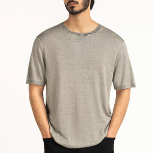 T-shirt personnalisé anti-rides, respirant, à séchage rapide, de haute qualité, tendance, coupe classique, très vendu - Product Image 1