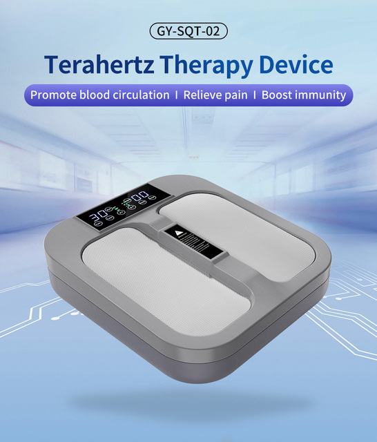 Terahertz Electronic Foot Machine Belt Dispositivo Di Terapia Des Pieds Foot Massager Therapy Device