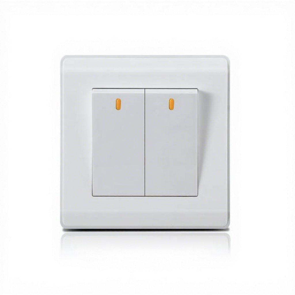 High Quality Modern Design <strong>2</strong> <strong>gang</strong> 1 <strong>way</strong> electrical wall <strong>switch</strong>