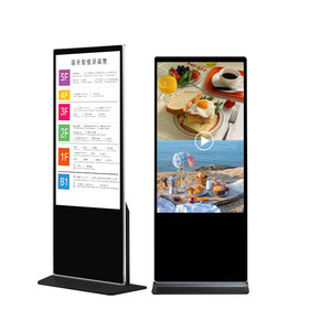 Kiosco Inteligente con Pantalla Táctil de 55/49 Pulgadas LCD/LED, Soporte de Piso, Letrero Publicitario con Internet para Elevador, Compras Digitales Móviles - Product Image 5