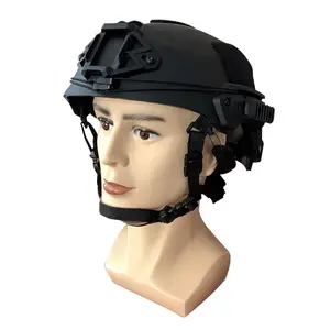 Helm PE/Aramid pelindung wajah, helm tempur taktis dengan lapisan Wendy, grosir