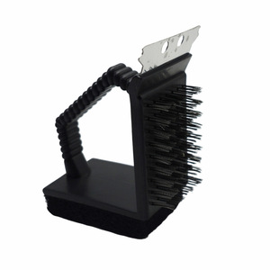 Multifunctional Cleaning <b>Brush</b> Steel <b>Wire</b> Handheld For Barbecuing Outdoor Kitchen Use - Product Image 5