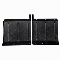 Garde-boue pour camion léger HOWO 540*470mm, protection contre les éclaboussures, anti-UV, anti-vieillissement, moulé par injection, taille personnalisée