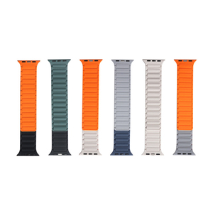Correas de Silicona de 38 mm y 49 mm con Cierre Magnético, Coloridas, para Relojes <span class=keywords><strong>Apple</strong></span> <span class=keywords><strong>Watch</strong></span> Serie 9, 10 y Ultra 2, <span class=keywords><strong>Precio</strong></span> al por Mayor - Product Image 1