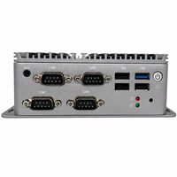Mini PC Industrial sin Ventilador EVUC J1900, 4GB RAM, 2*Intel I210 Gigabit LAN, 4*COM RS232/485, VGA para Computadora Integrada en Stock