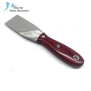 Truelle en acier inoxydable de qualité industrielle, outil de plâtrage pour <span class=keywords><strong>maçon</strong></span>, lame polie miroir, manche en acier inoxydable, outil d'artisanat de construction - Product Image 4