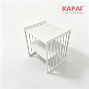 <span class=keywords><strong>Table</strong></span> à <span class=keywords><strong>langer</strong></span> en bois KAPAI pour bébés, gain de place, <span class=keywords><strong>grande</strong></span> capacité de rangement, unité multifonctionnelle pour la crèche - Product Image 3