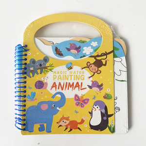 Livre d'activités éducatives pour la petite enfance : <span class=keywords><strong>spirale</strong></span> animale, peinture à l'eau, graffiti, peinture à l'eau, livre de coloriage - Product Image 2