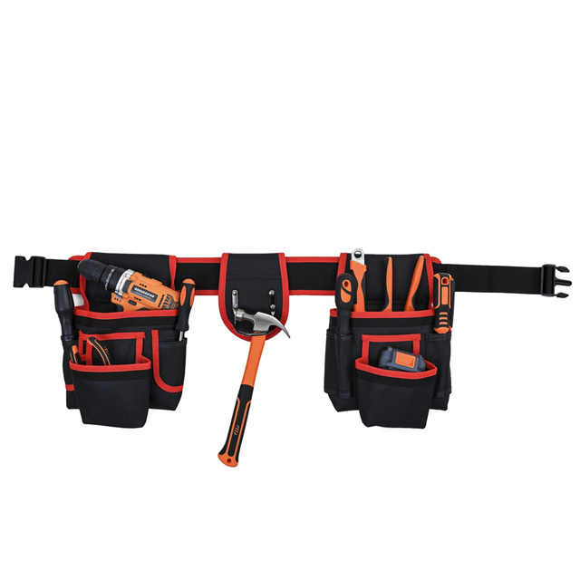 Custom Logo Veto Pro Pac Tool Bag, Heavy Duty Waterproof Tool Pouch with 15-19 Pockets for Electrician HVAC Technician