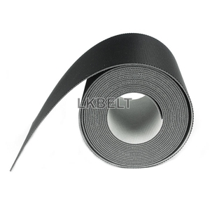 PVC Endüstriyel Konveyör Bandı Baklava Desenli Düz Yüzeyli Aşınmaya Dayanıklı Yüksek İletim Verimliliği Gıda İçecek Kullanımı - Product Image 5