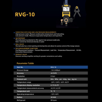 Outils de réparation de climatisation Jeu de manomètres numériques HVAC pour test de réfrigération sous vide Pièces détachées de climatiseurs