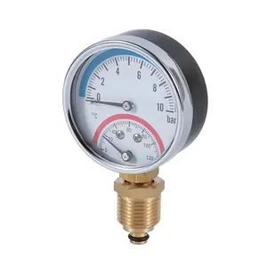 High Precision Glycerine Filling Hydraulic Pressure Gauges Manometer