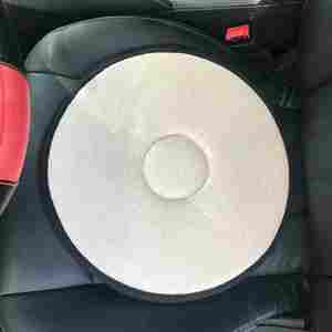Coussin de siège de voiture rotatif à 360 degrés, aide à la mobilité, coussin tournant en mousse à mémoire de forme pour femmes enceintes Ol H0G1 - Product Image 1