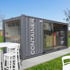 Cafetería en Contenedor de Envío de 20 pies, Bar Portátil en Contenedor, Cafetería - Product Image 1