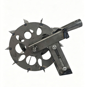 Sarchiatrice professionale a spinta con ruote |   Coltivatore Manuale da Giardino per Colture in Fila e Dissodamento del Terreno - Product Image 1