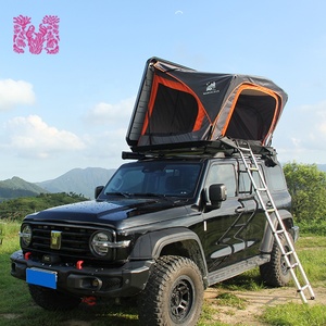 Tente <span class=keywords><strong>de</strong></span> <span class=keywords><strong>toit</strong></span> à clapet 2 personnes RVs Campers Pop up Hard Shell Aluminium Top Oxford Fabric Summer Car Roof Top Tent à vendre - Product Image 1