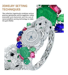 Reloj de cuarzo elegante con logotipo personalizado para mujer, reloj de cuarzo de moda de lujo plateado para mujer de 32mm, reloj de regalo con esfera de diamantes - Product Image 4