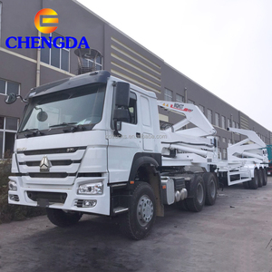 Semirremolque de Acero de Alta Resistencia, Nuevo y Usado, de 3 Ejes, Grúa para Camiones, Transportador de Contenedores de 20 Pies y 40 Pies, Autocargable, de Carga Lateral, Tipo Esqueleto - Product Image 4