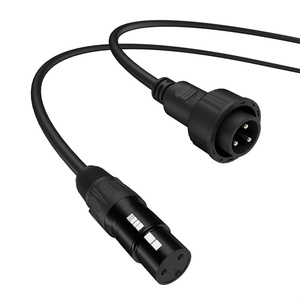Câble de signal DMX512 SHEHDS IP65 1m-10m, étanche, pour éclairage de scène extérieur - Product Image 4
