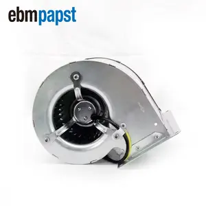 Ebmpast-D2E097-BE01-65 de 230V CA 0.22A 165CFM 48W IP22, convertidor de ventilador de refrigeración centrífuga