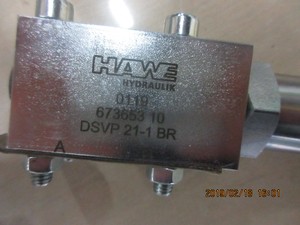 Vannes d'arrêt contrôlées HAWE de haute qualité, type DSVP21-1BR - Product Image 4