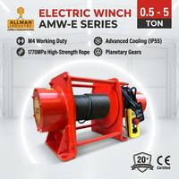 Treuil Électrique 5 Tonnes 380V 50/60Hz avec Câble en Acier et Frein Électromagnétique pour Entrepôt et Exploitation Minière