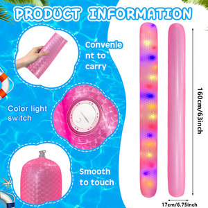 New khổng lồ 160cm bơi nước nổi mì đầy lấp lánh Confetti <span class=keywords><strong>Inflatable</strong></span> gật đầu hồ bơi <span class=keywords><strong>Float</strong></span> cho hồ bơi - Product Image 6