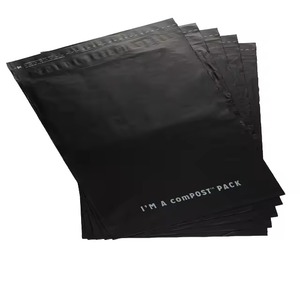 Vente chaude Écologique PLA Bio-Based Sacs En Plastique Nature Friendly Courier Expédition Gravure Impression Prix De Gros - Product Image 2