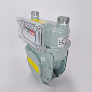 Compteur de gaz à diaphragme/à soufflet G4 en aluminium industriel ZHONGYI, haute performance, débit de 0,04 à 6 m³/h, garantie 1 an - Product Image 3