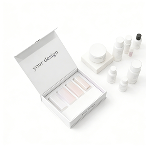 กล่องบรรจุภัณฑ์น้ำหอมแบบพับได้หรูหราพร้อมแม่เหล็ก กล่องของขวัญกระดาษแข็งพิมพ์โลโก้ตามสั่ง สำหรับแบรนด์ความงาม - Product Image 2