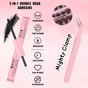 Low Price Wholesale Synthetic D Curl 8-16mm Cluster Eyelash Extension Kit 120pcs Diy - Product Image 4