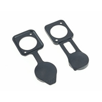Connecteur de câble étanche IP65 à 3 broches, neuf, 250V 20A, connecteur aéronautique avec capuchon anti-poussière et support