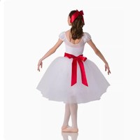 Tutu de danse de scène Giselle blanc moins cher pour filles