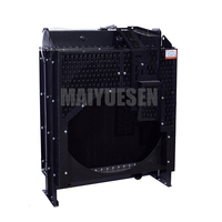 Radiateur de générateur HM avec noyau en alliage d'aluminium noir ou en cuivre utilisé pour le refroidissement à l'huile Cummins diesel 6LTAA NT855-G1 G1A -G2A G4 G7