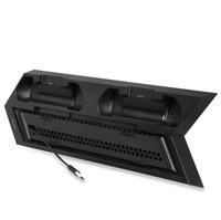 3in1 DOBE Console de jeu Ventilateur de refroidissement Station de charge pour P4 Pro Slim Dual Charger Station Vertical Stand Ps 4 Controller