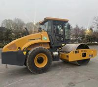 Compacteur de sol vibrant à tambour unique XS163J de 16 tonnes, robuste, pour travaux de terrassement et de construction