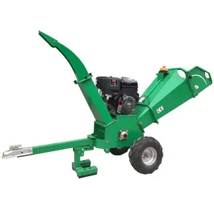 Tham Lam gỗ chipper Xăng Powered chipper Shredder cho vườn và nhà sử dụng gỗ Shredder máy