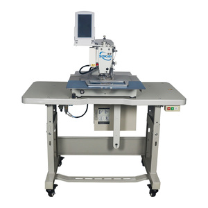 Máquina de Coser Industrial de Puntada Recta de Una Sola Aguja Totalmente Automática con Motor y Engranaje de Accionamiento Central para Tapicería y Maletas Industriales - Product Image 3
